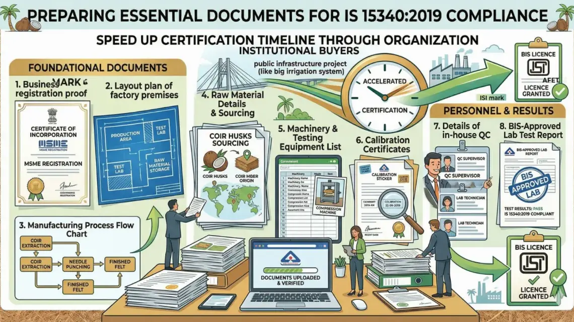 Documents Required for IS 15340:2019
