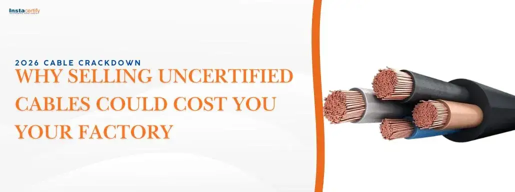 2026 Cable Crackdown: Why Selling Uncertified Cables Could Cost You Your Factory