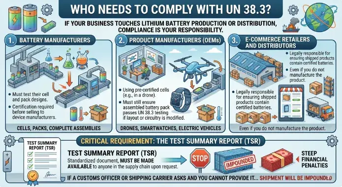 Who Needs to Comply with UN 38.3