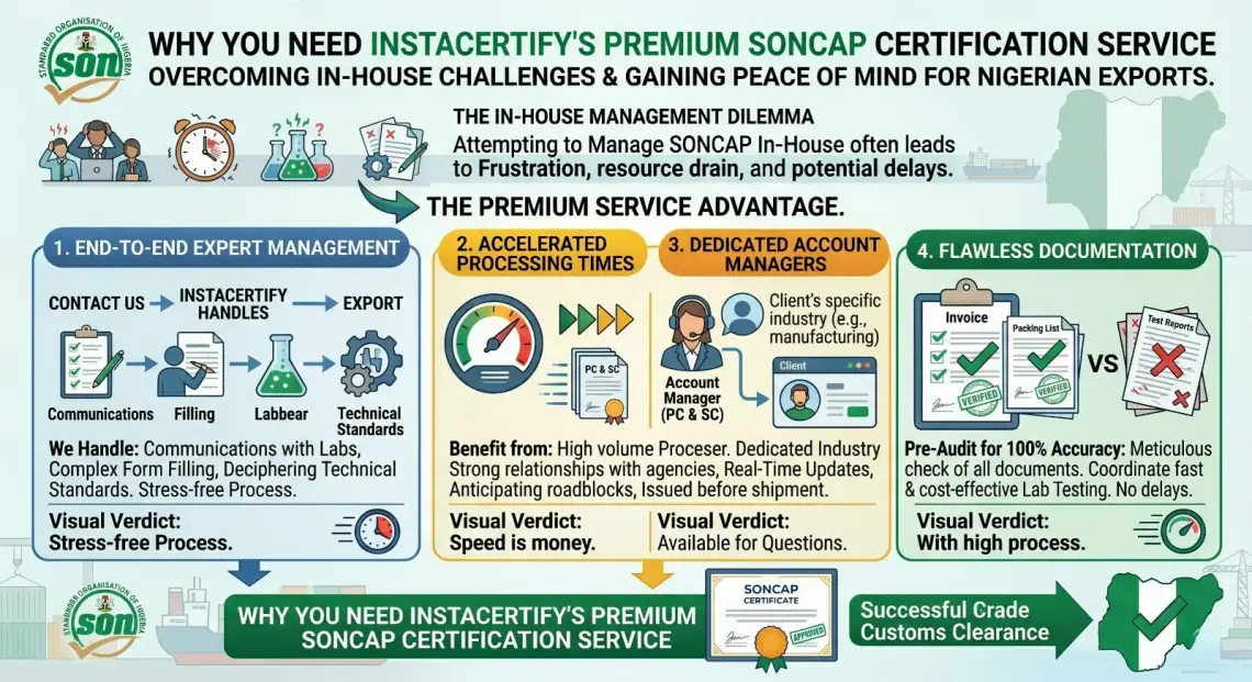 SONCAP Premium Certification Service