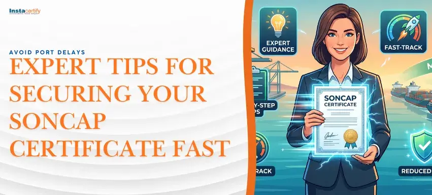 Avoid Port Delays: Expert Tips for Securing Your SONCAP Certificate Fast