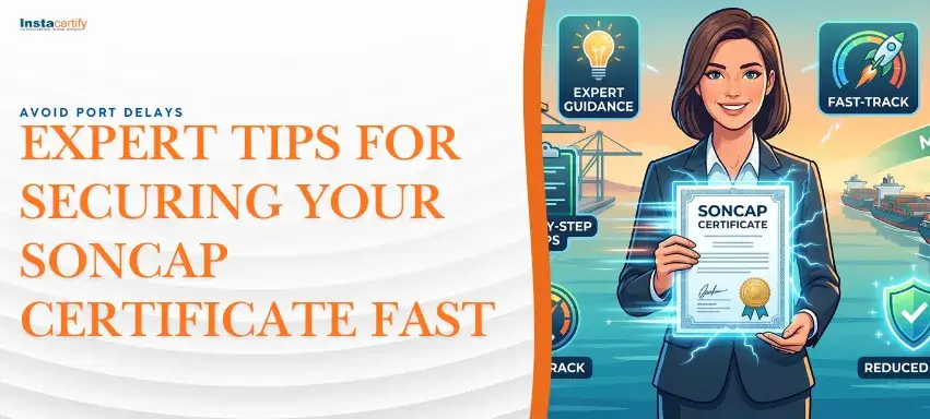 Avoid Port Delays: Expert Tips for Securing Your SONCAP Certificate Fast