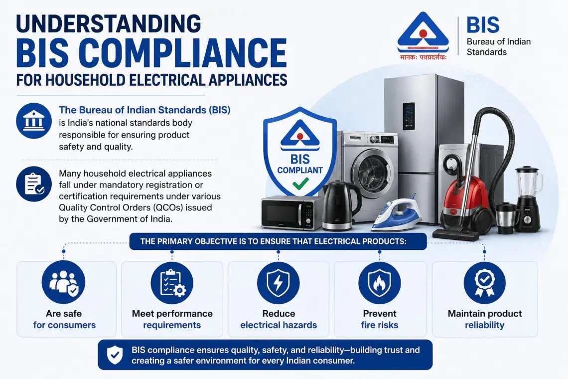 BIS Compliance for Household Electrical Appliances