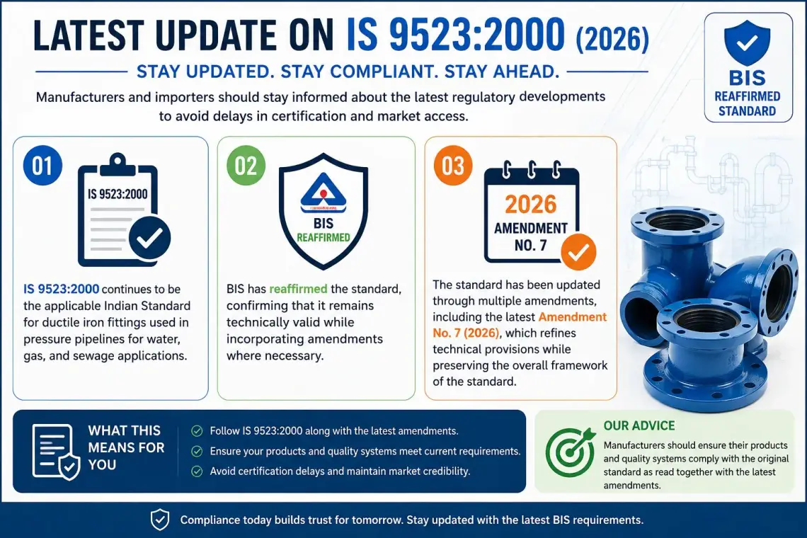 Latest Update on IS 9523:2000 (2026)