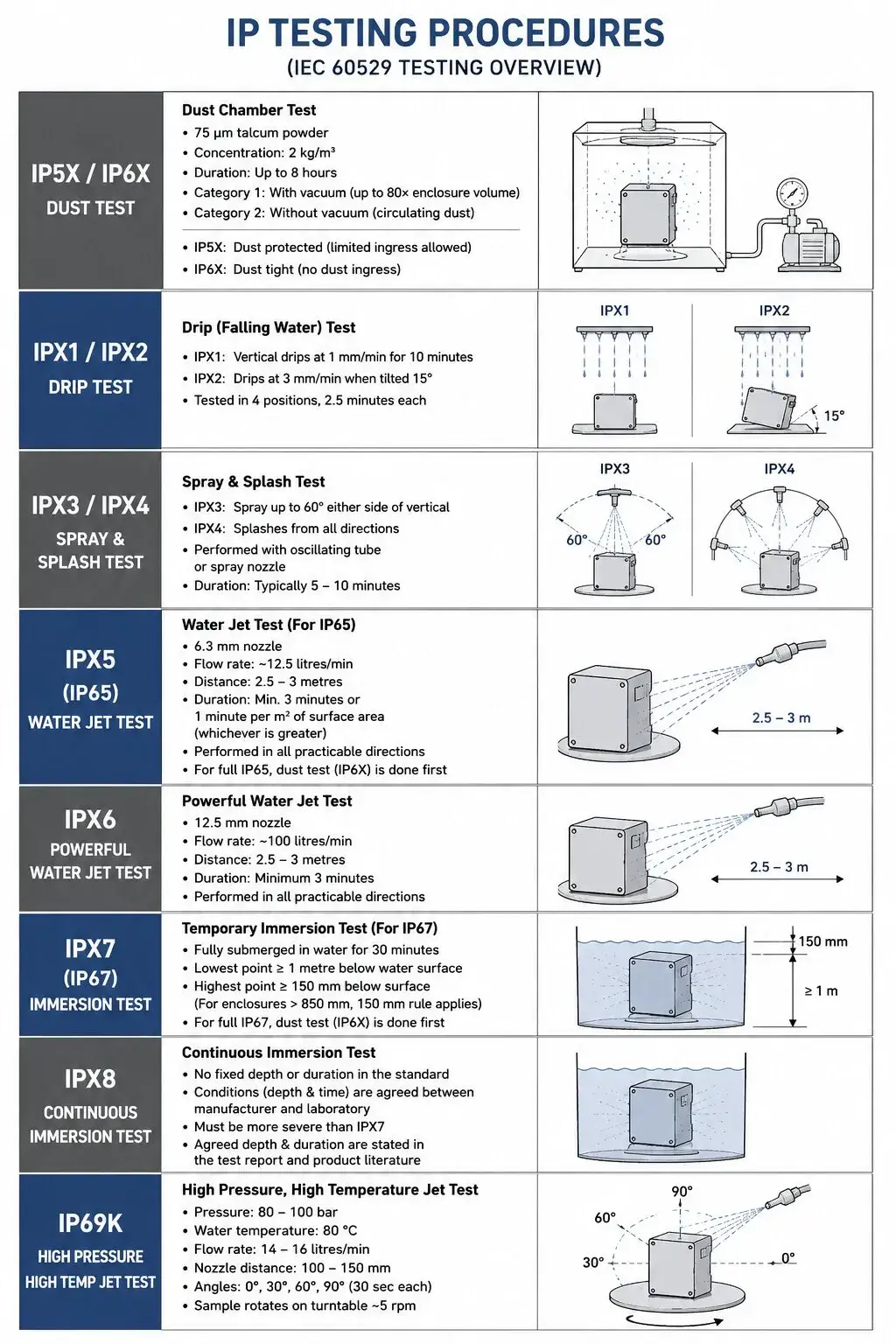 IP Testing Procedure