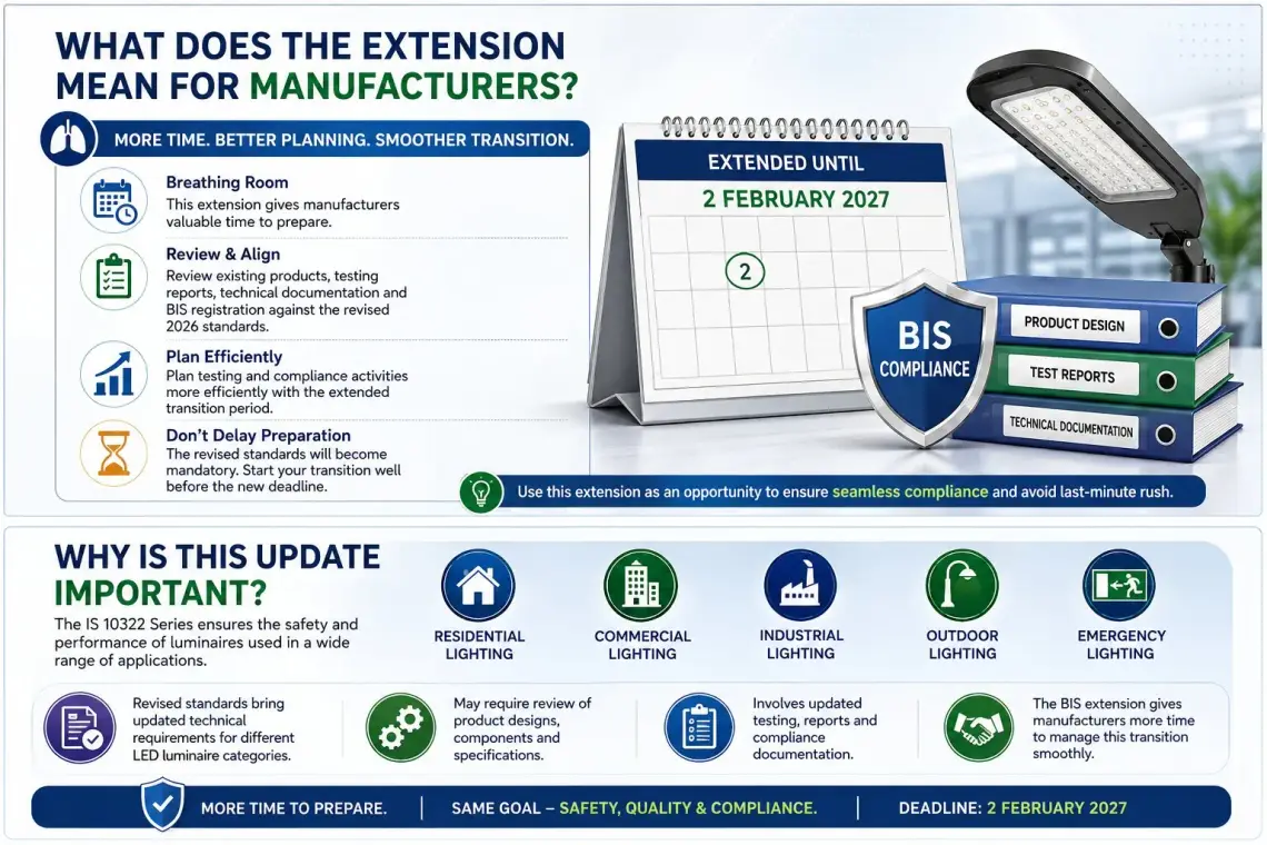 What Does the Extension Mean for Manufacturers?