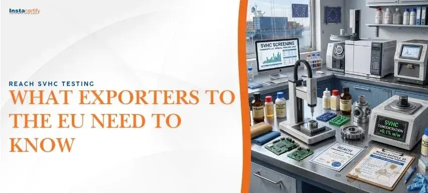REACH SVHC Testing: What Exporters to the EU Need to Know