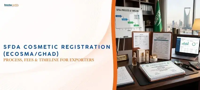 SFDA Cosmetic Registration (eCosma/GHAD): Process, Fees & Timeline for Exporters