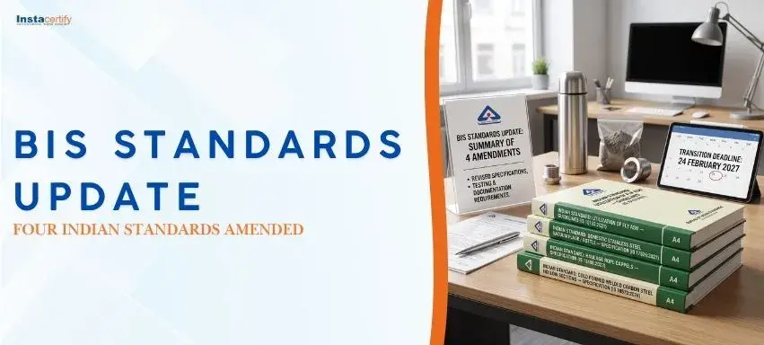 BIS Standards Update: Four Indian Standards Amended