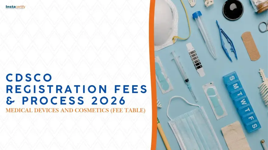 CDSCO Registration Fees & Process 2026