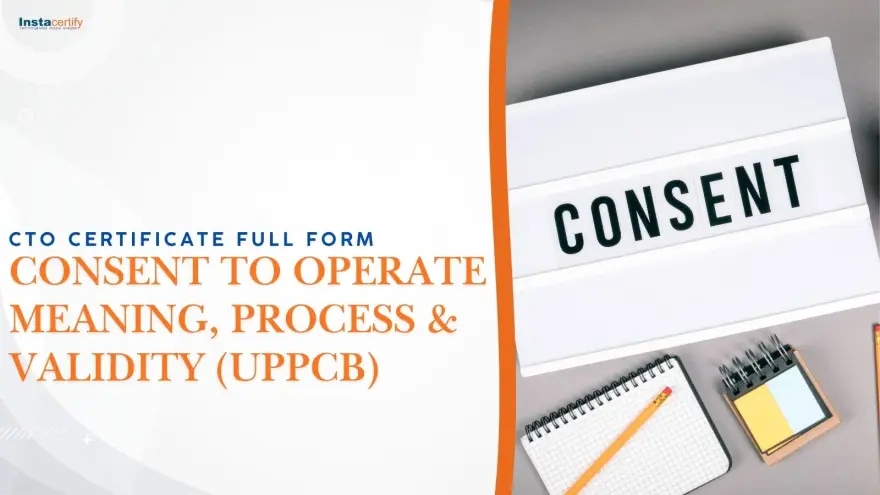 CTO Certificate Full Form