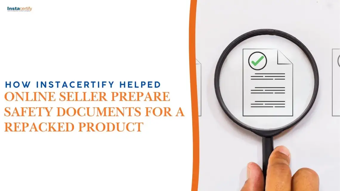 online seller prepare safety documents