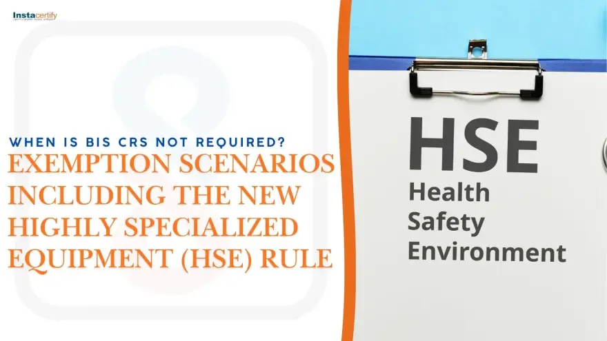 When Is BIS CRS Not Required?