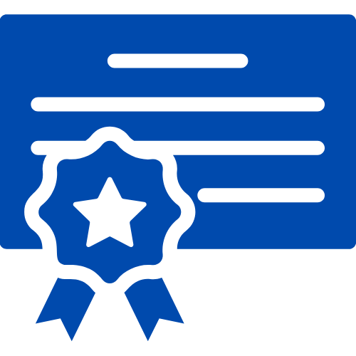 Certificate for Country of Origin icon